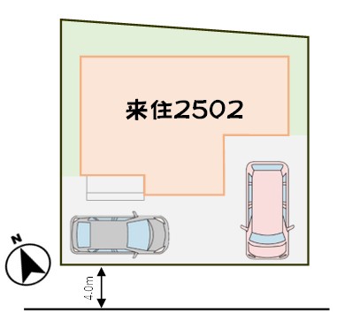 敷地内駐車２台可能！