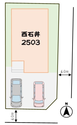 敷地内駐車２台可能！