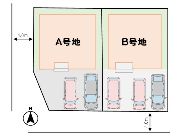敷地内駐車２台可能！