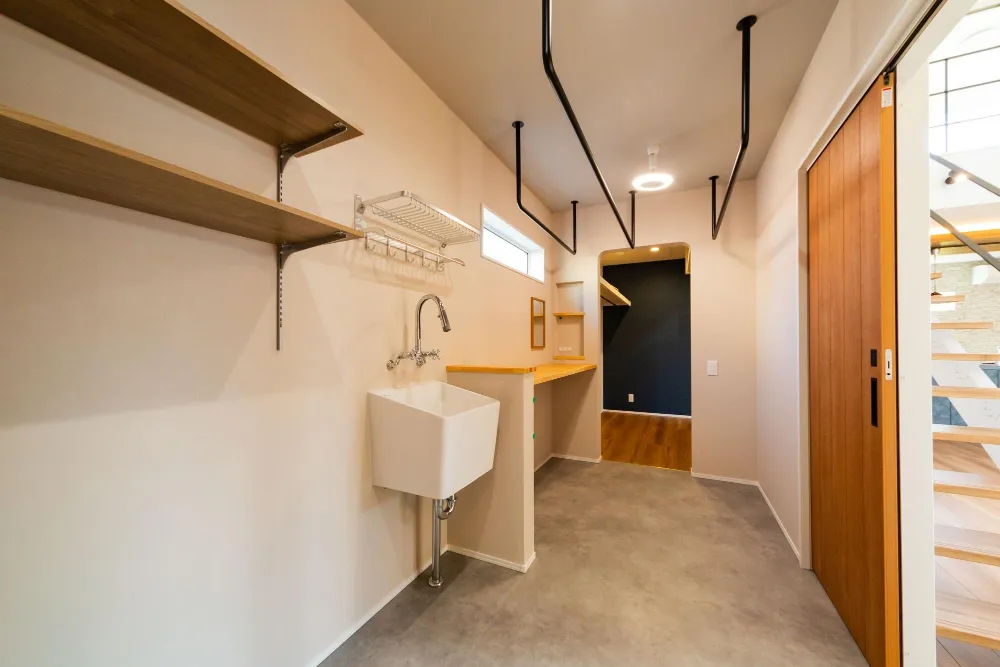 開放感のある吹き抜けのあるお家