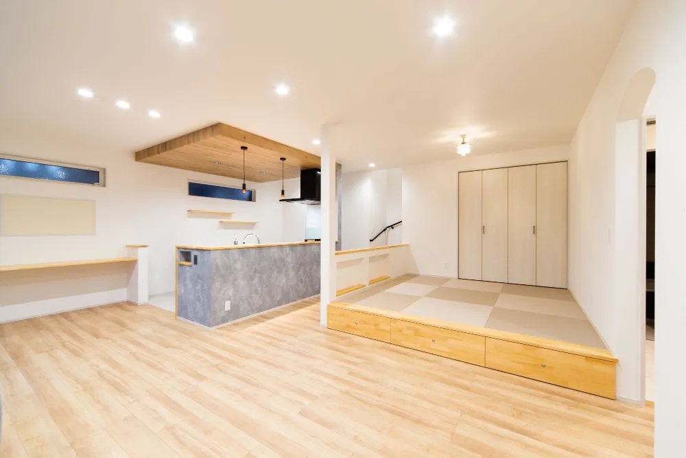 家族が繋がる和室のあるお家