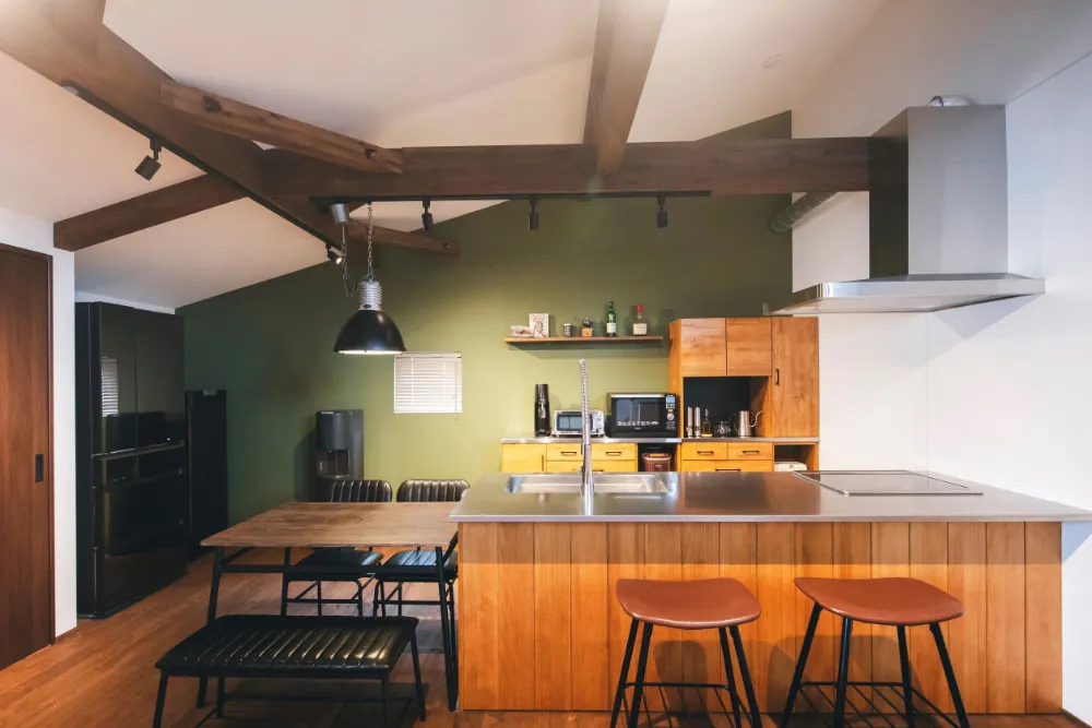 想像力を掻き立てる、空間遣いが楽しいスキップフロア