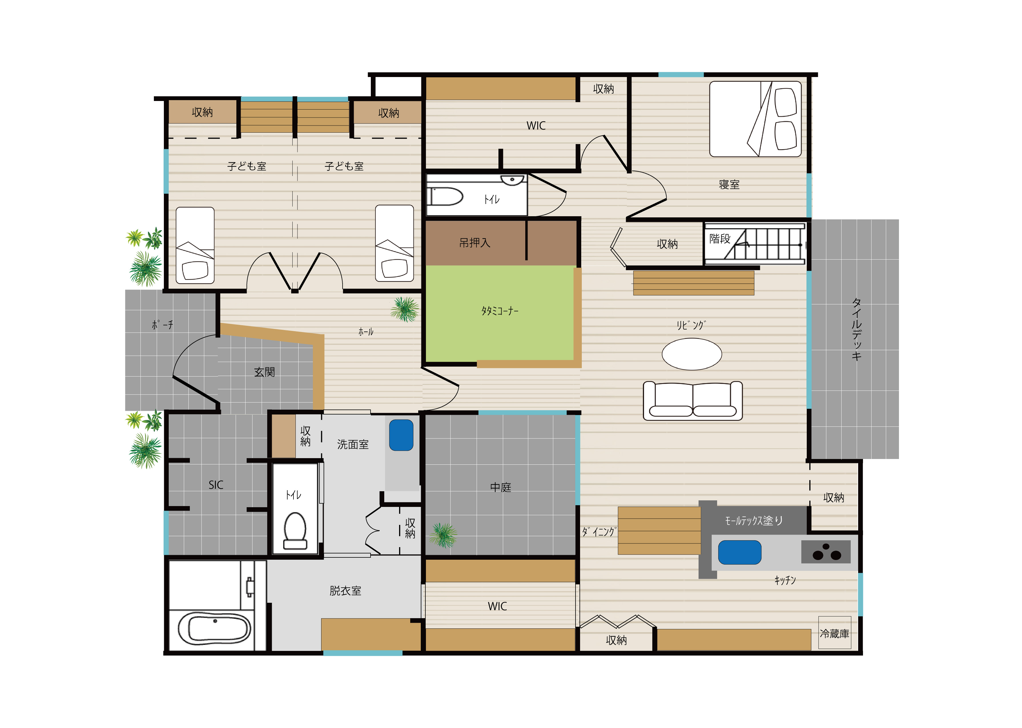 1階間取り図