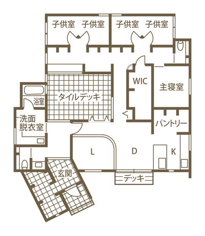 1階間取り図