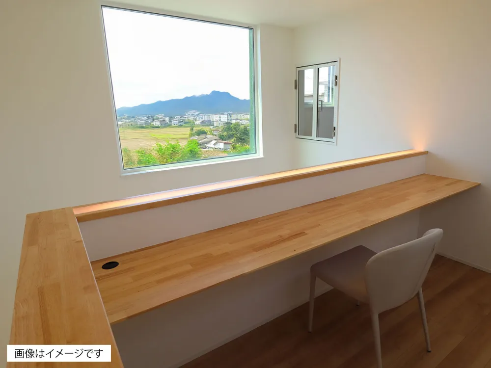 空と山を望む特等席。心ほどける私だけの時間