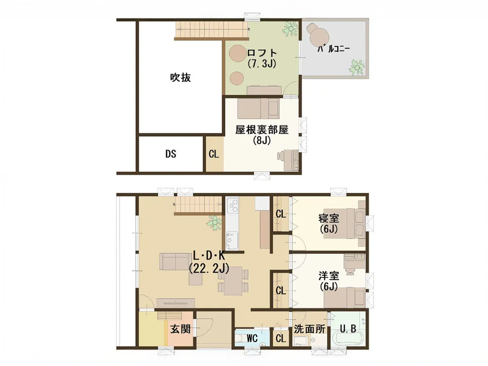 02 | 空間を活かした機能的な間取り