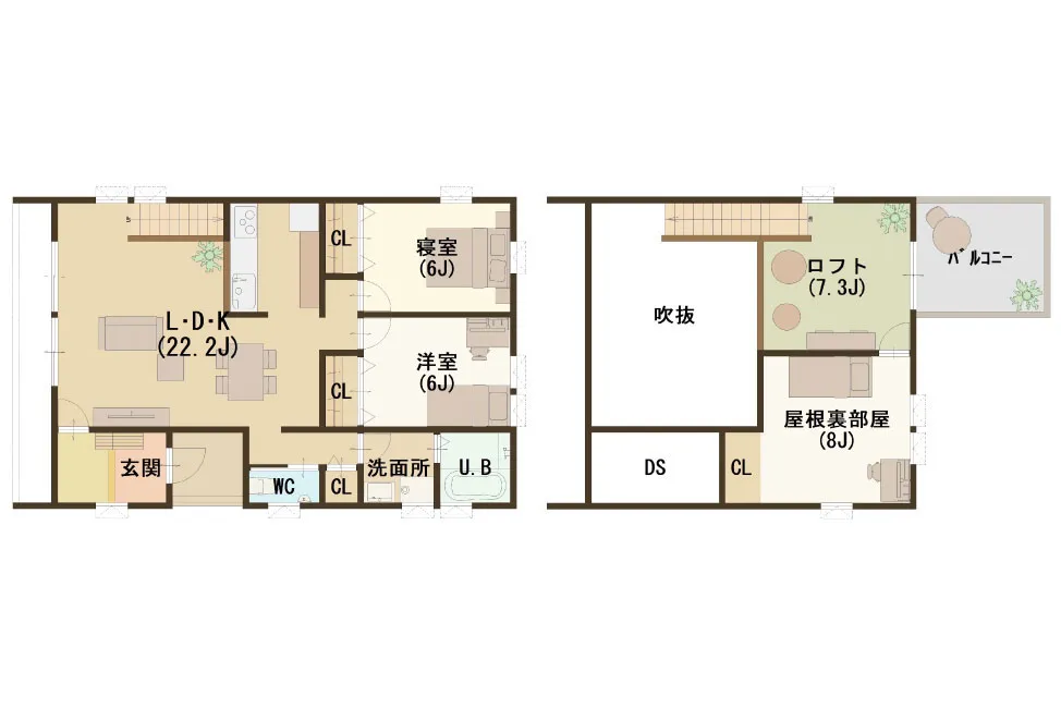 間取り平屋
