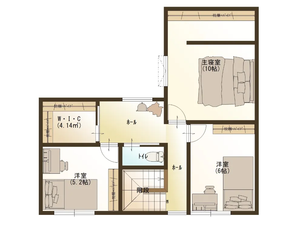 2階間取り