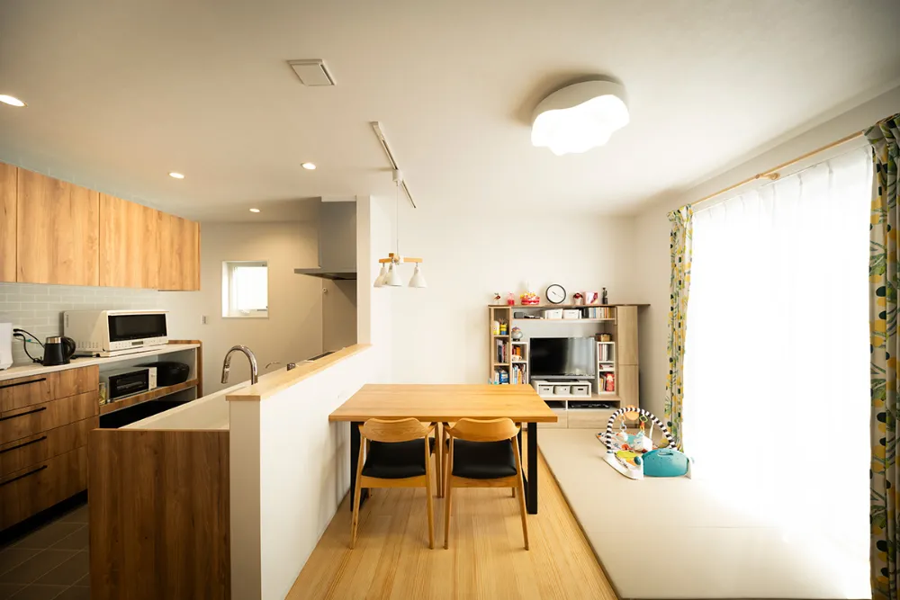 温もりのあるLDK