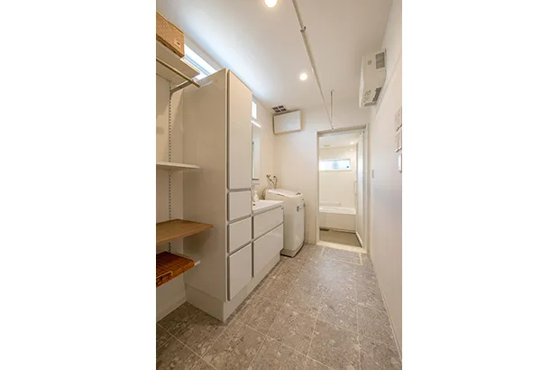 洗面脱衣＆ランドリールーム