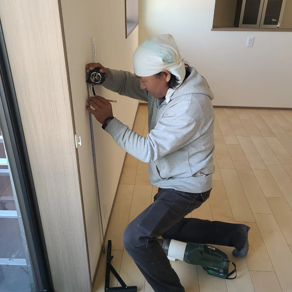 出来る限り自社施工でコスト削減