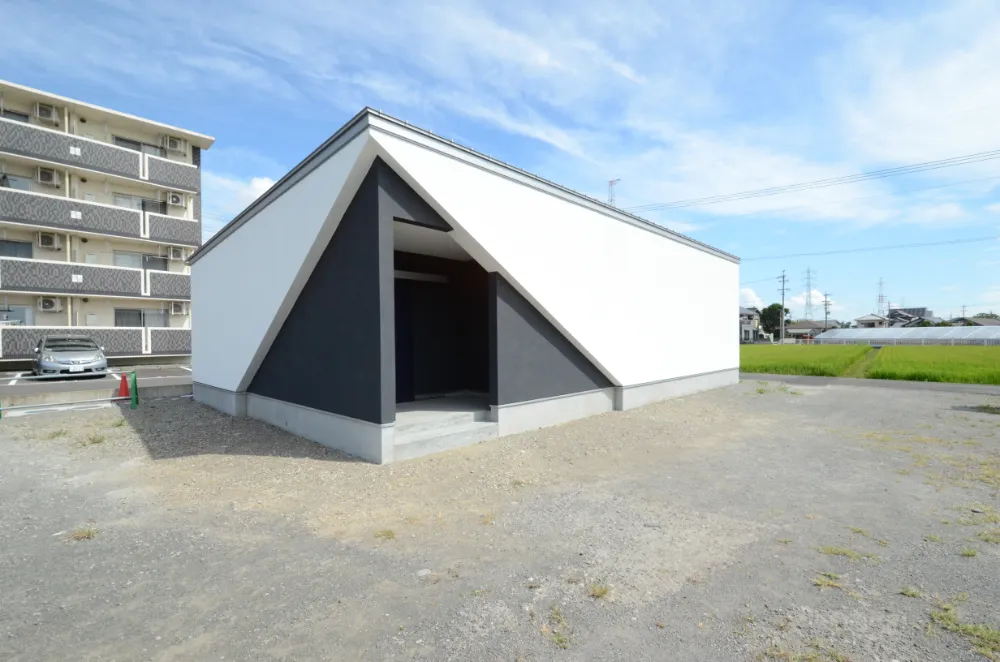 プライベート空間の広がる家