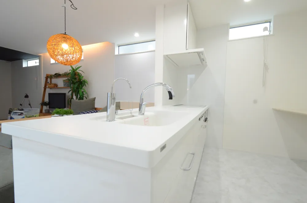 プライベート空間の広がる家