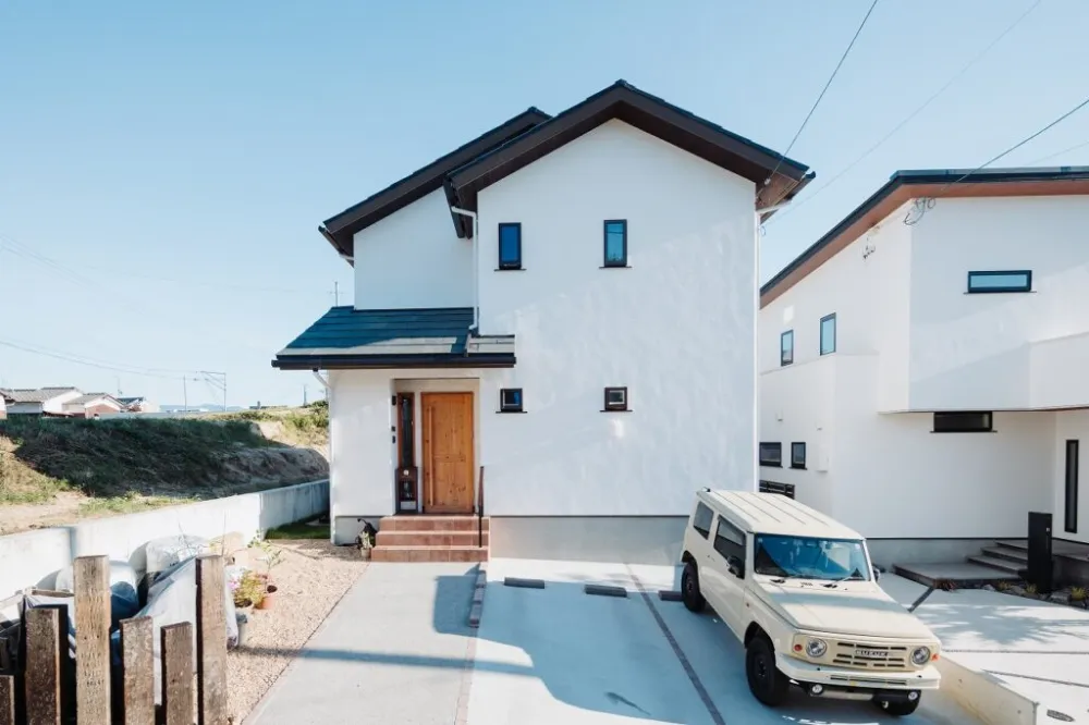 子供たちと一緒に育つ天然素材のおおらかな家