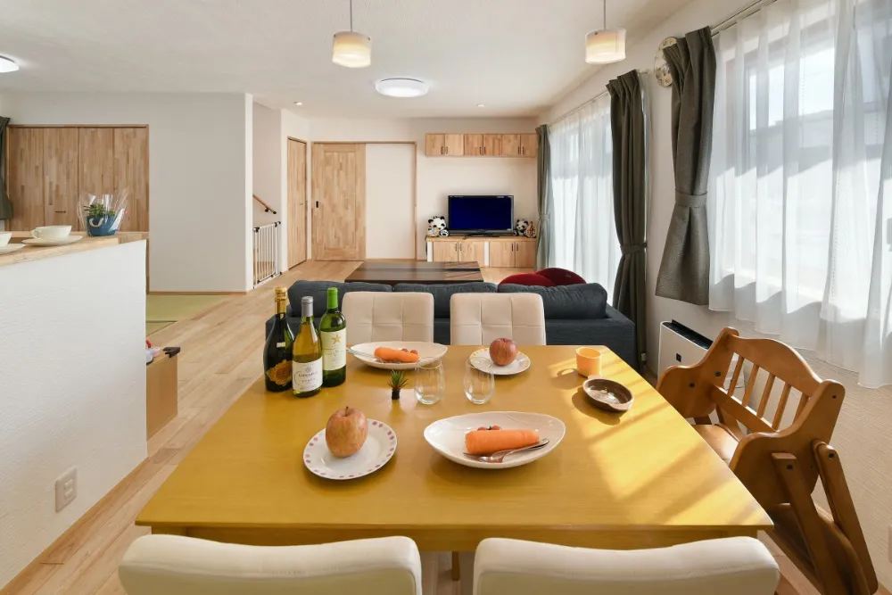 暮らすほどに愛着深まる無垢の家