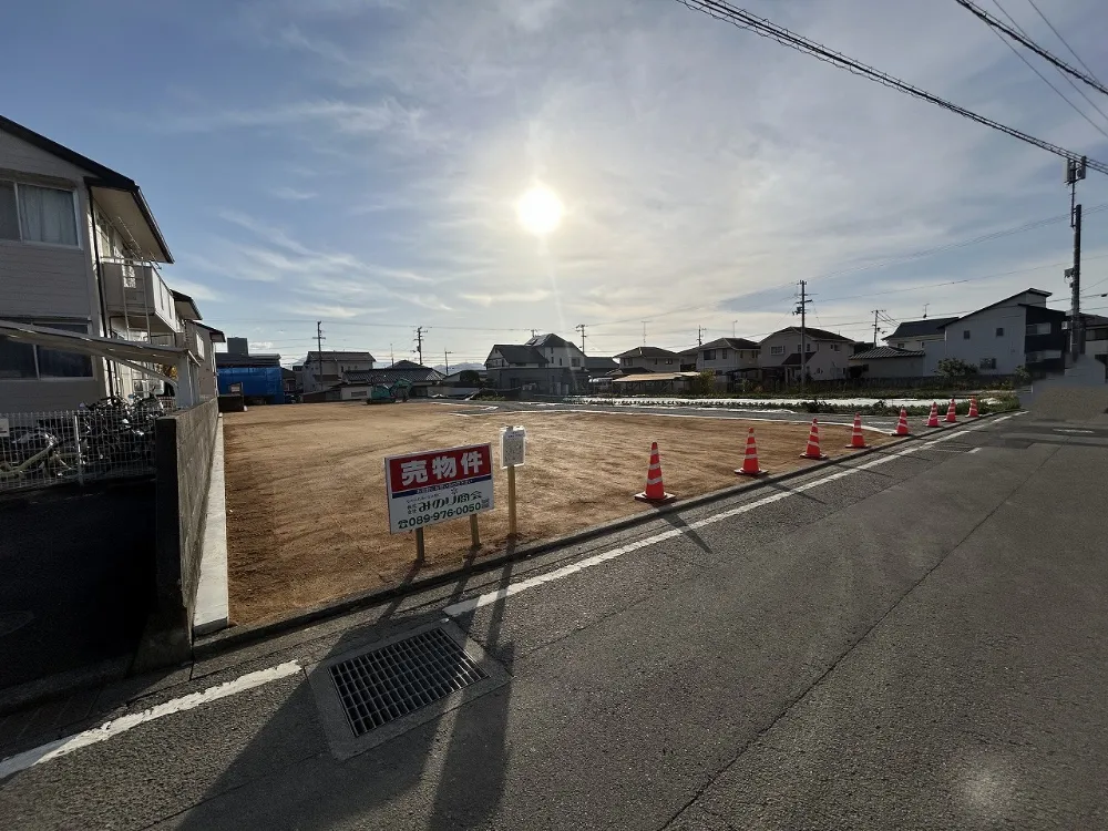 【売土地】松山市北久米町　3号地
